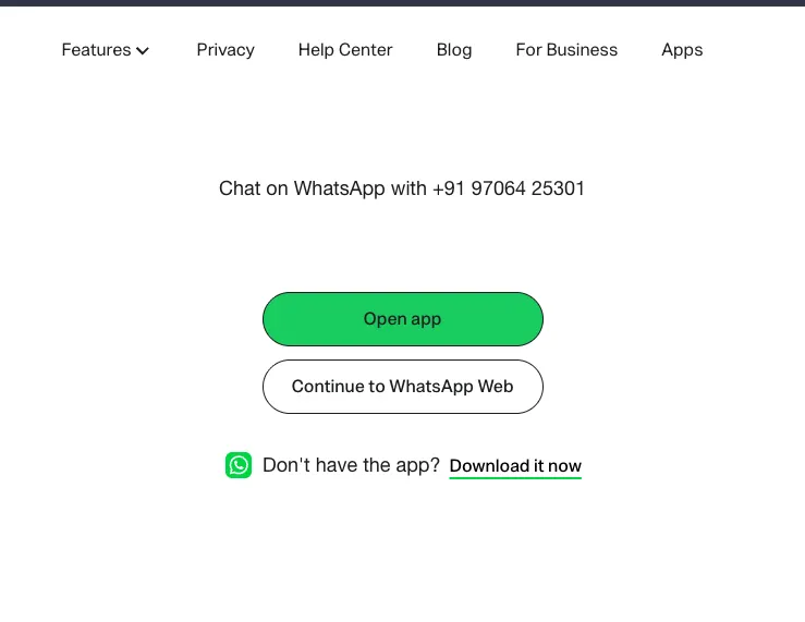 cricbet99 WhatsApp registration step 1 — ID message karein